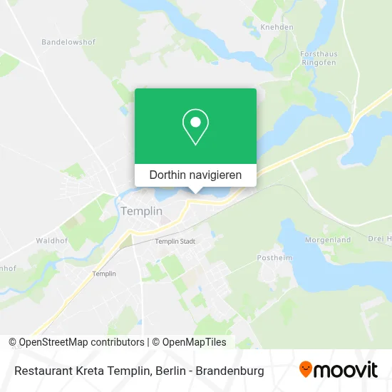 Restaurant Kreta Templin Karte