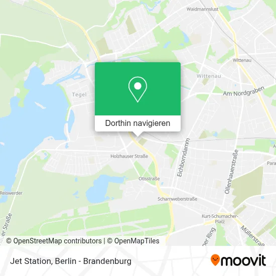 Jet Station Karte