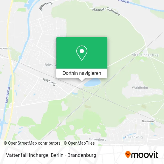 Vattenfall Incharge Karte