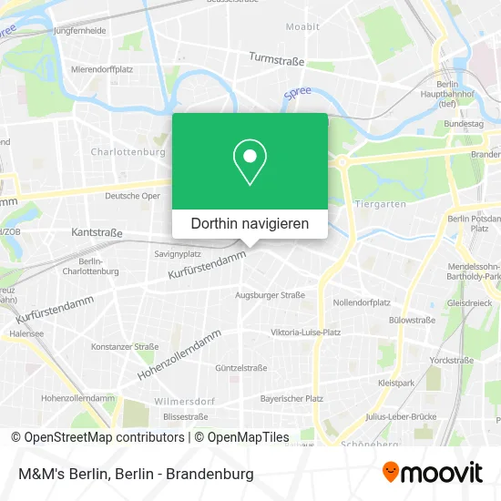 M&M's Berlin Karte