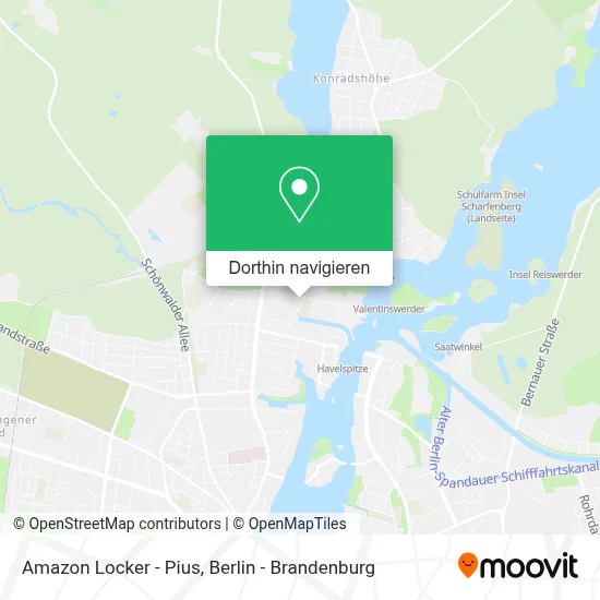 Amazon Locker - Pius Karte