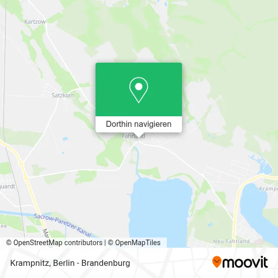Krampnitz Karte