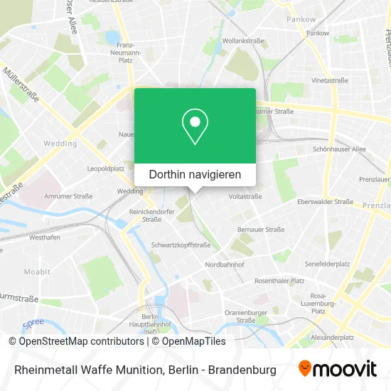 Rheinmetall Waffe Munition Karte
