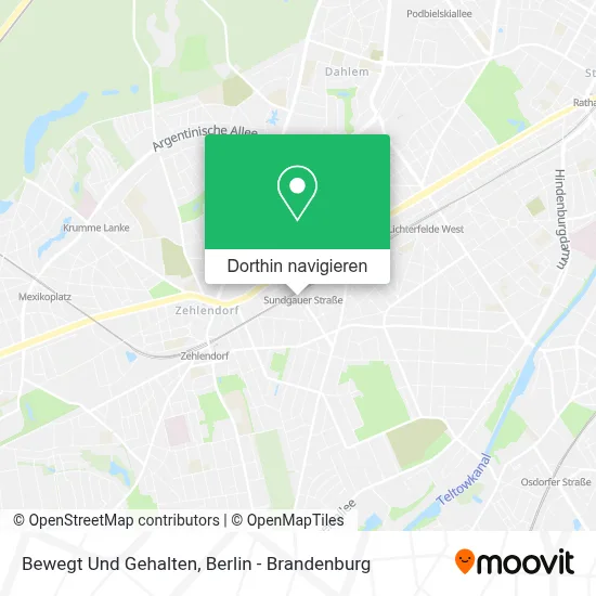 Bewegt Und Gehalten Karte