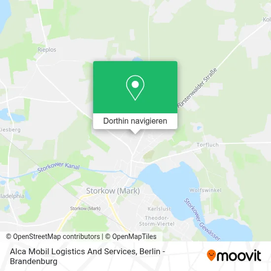 Alca Mobil Logistics And Services Karte