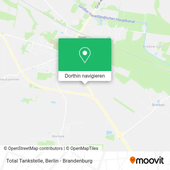Total Tankstelle Karte