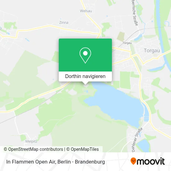 In Flammen Open Air Karte