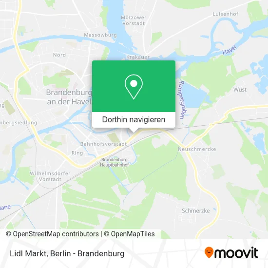Lidl Markt Karte