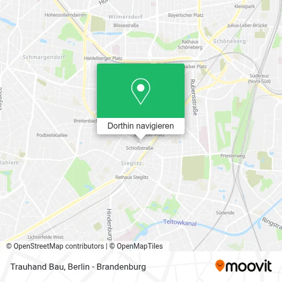 Trauhand Bau Karte