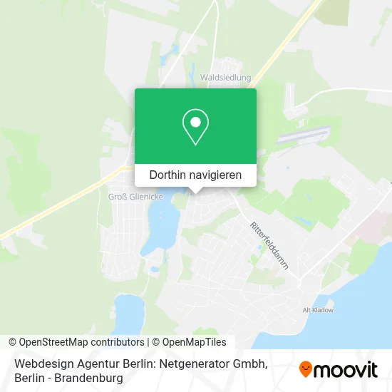 Webdesign Agentur Berlin: Netgenerator Gmbh Karte