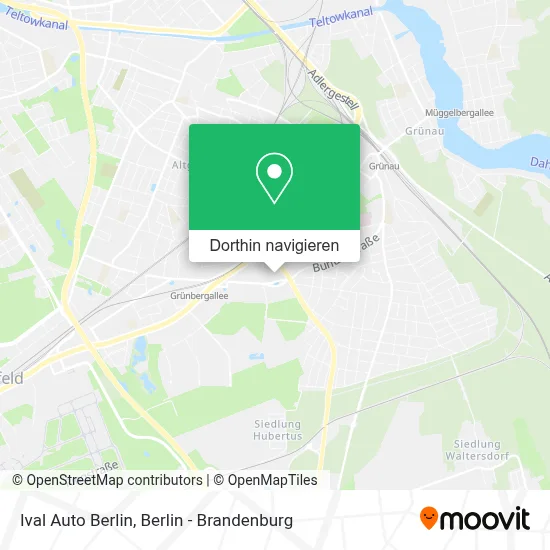 Ival Auto Berlin Karte