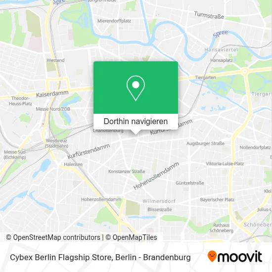 Cybex Berlin Flagship Store Karte