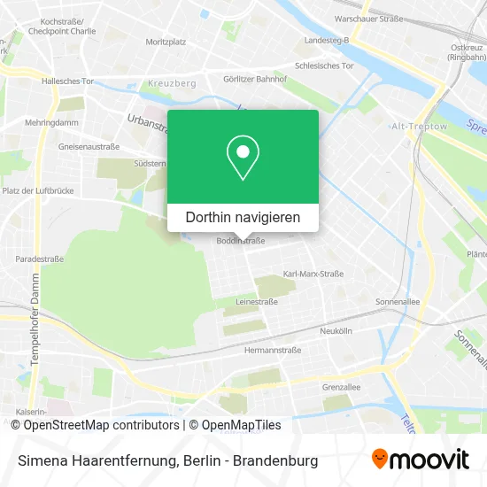 Simena Haarentfernung Karte