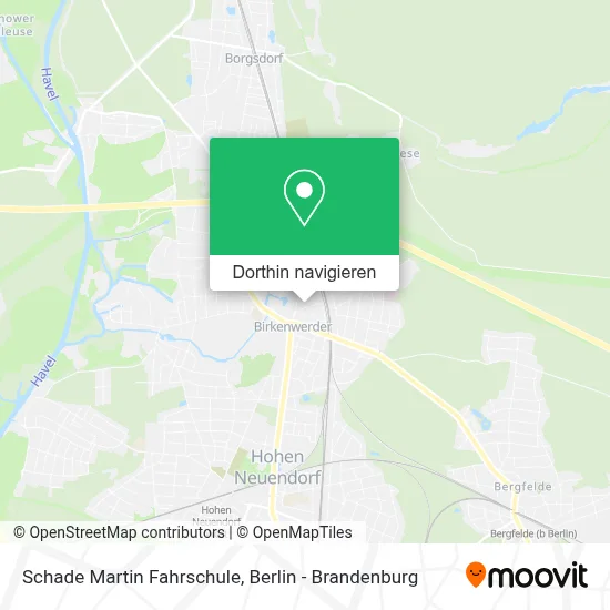 Schade Martin Fahrschule Karte