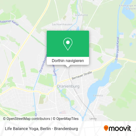 Life Balance Yoga Karte