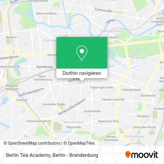 Berlin Tea Academy Karte