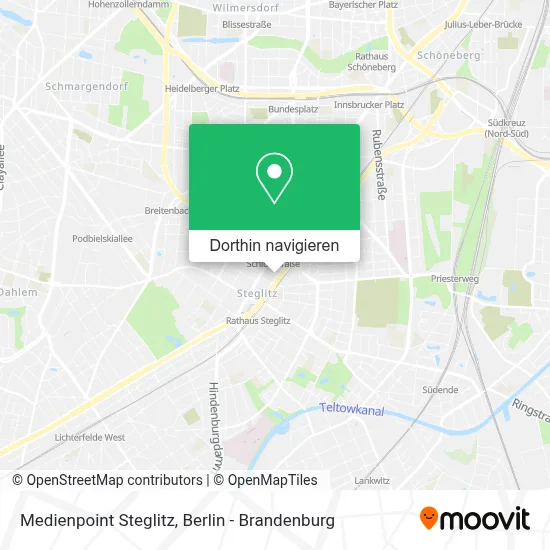 Medienpoint Steglitz Karte