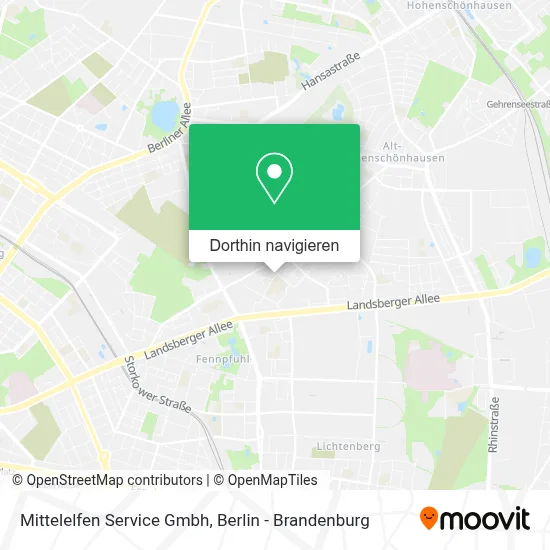 Mittelelfen Service Gmbh Karte