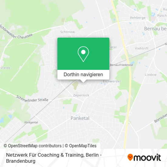 Netzwerk Für Coaching & Training Karte