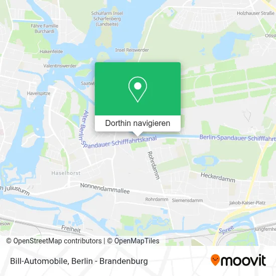 Bill-Automobile Karte
