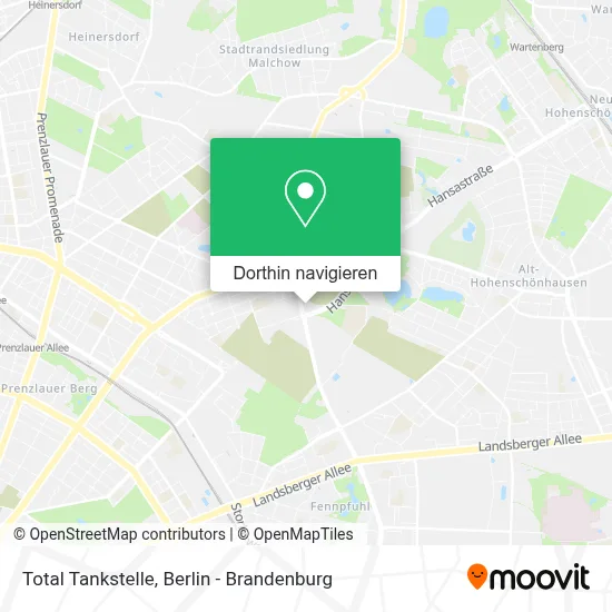 Total Tankstelle Karte