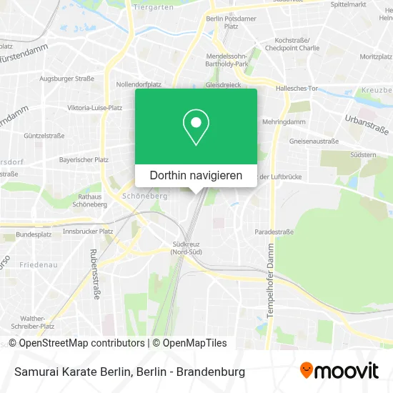 Samurai Karate Berlin Karte