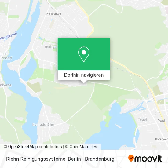 Riehn Reinigungssysteme Karte