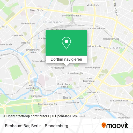 Birnbaum Bar Karte
