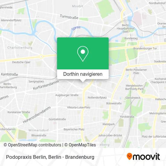 Podopraxis Berlin Karte