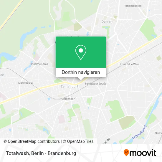 Totalwash Karte