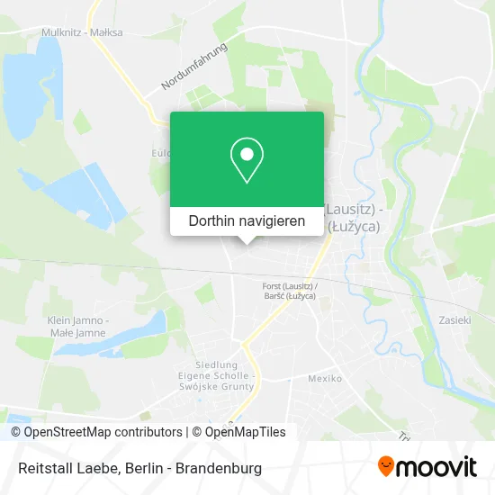 Reitstall Laebe Karte