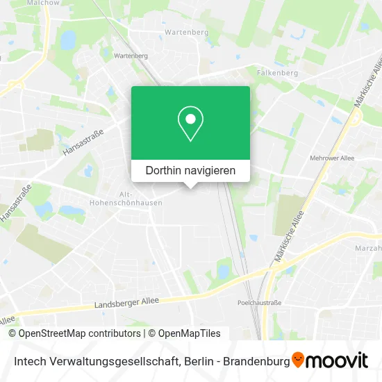 Intech Verwaltungsgesellschaft Karte
