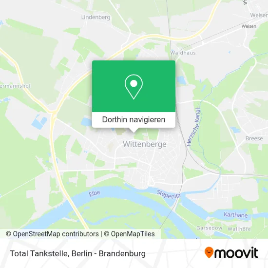 Total Tankstelle Karte