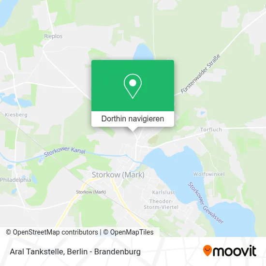 Aral Tankstelle Karte