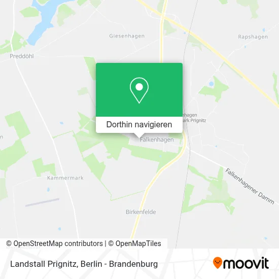 Landstall Prignitz Karte