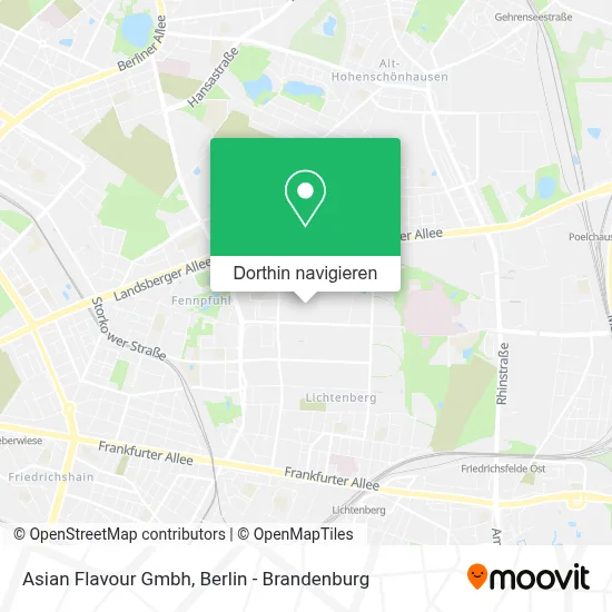Asian Flavour Gmbh Karte
