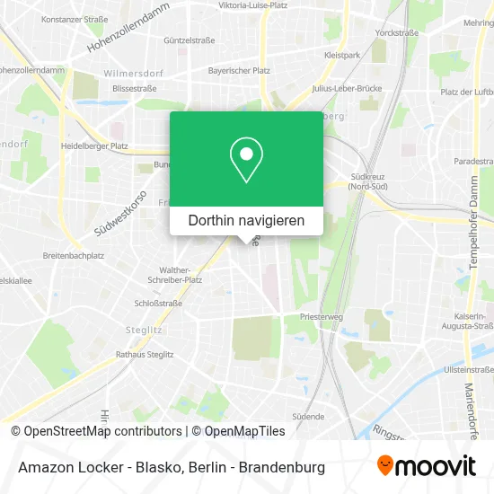 Amazon Locker - Blasko Karte