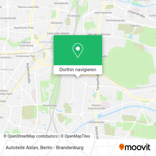 Autoteile Aslan Karte
