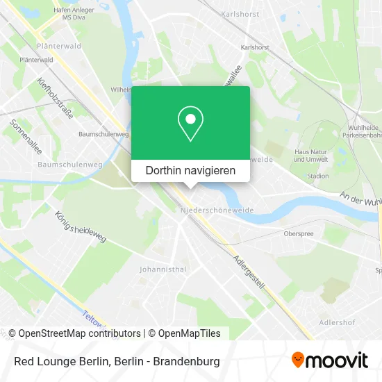 Red Lounge Berlin Karte