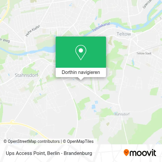 Ups Access Point Karte