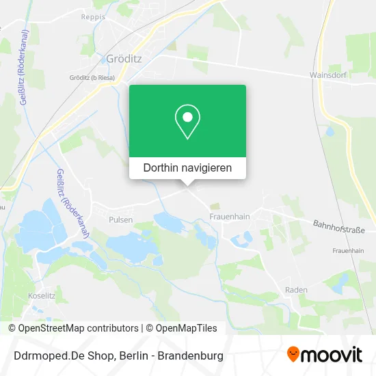 Ddrmoped.De Shop Karte