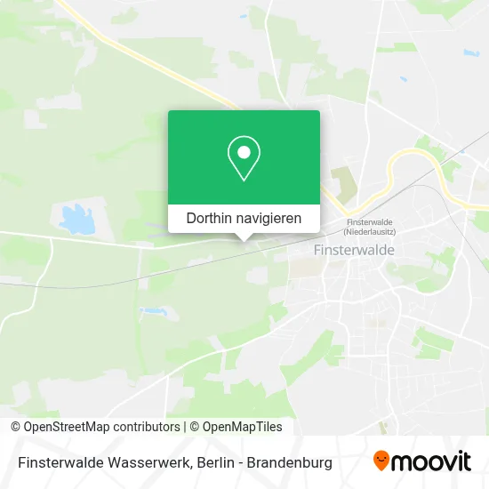 Finsterwalde Wasserwerk Karte