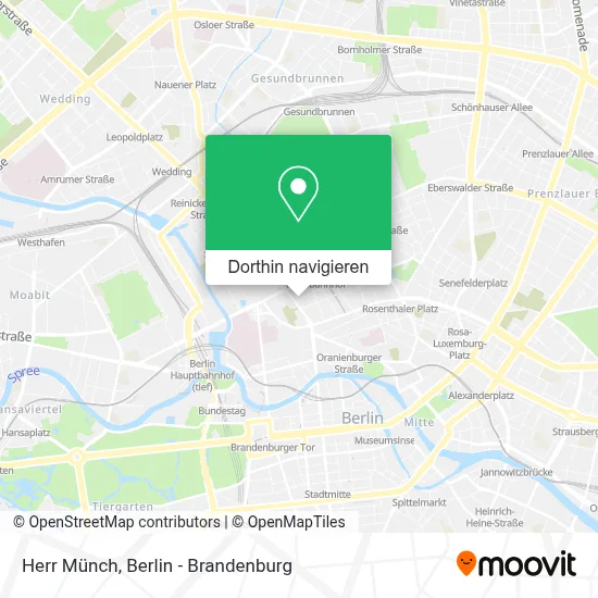 Herr Münch Karte