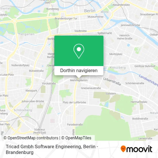 Tricad Gmbh Software Engineering Karte