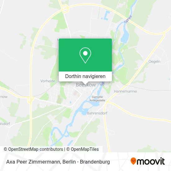 Axa Peer Zimmermann Karte