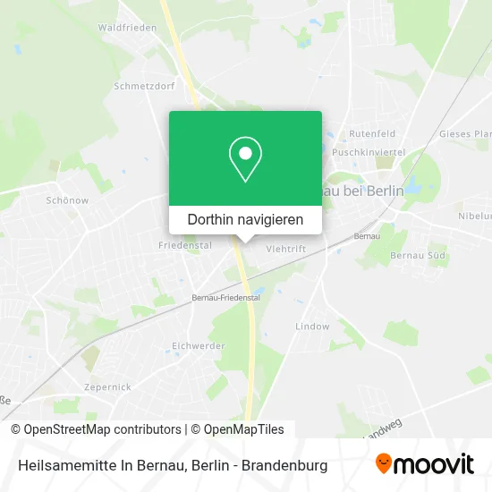 Heilsamemitte In Bernau Karte