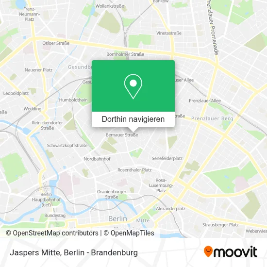 Jaspers Mitte Karte