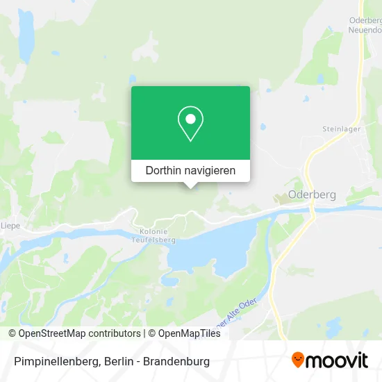 Pimpinellenberg Karte