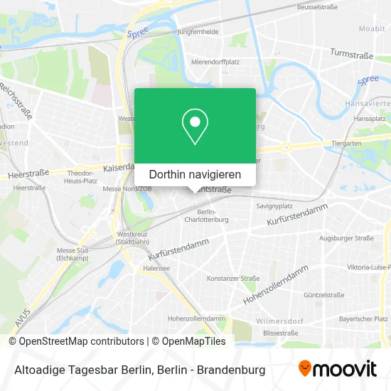 Altoadige Tagesbar Berlin Karte