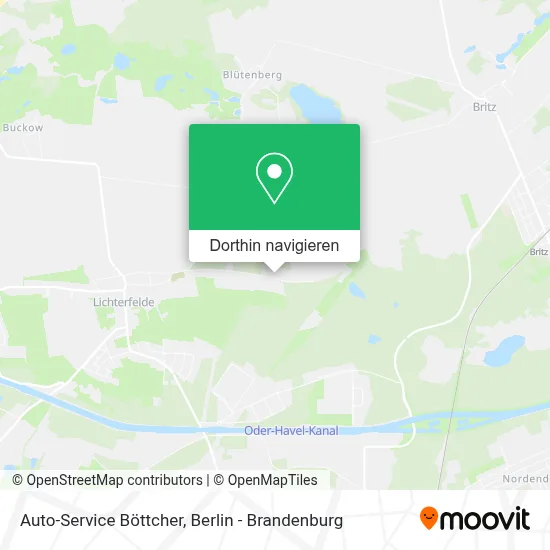 Auto-Service Böttcher Karte